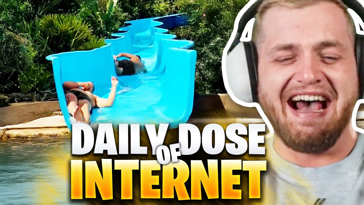 😂🤯Die DÜMMSTE WASSERRUTSCHE der WELT! - Beste CLIPS REAKTION | Trymacs Stream Highlights