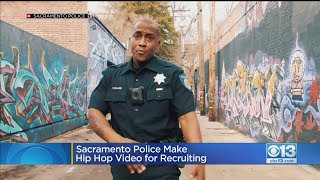 Sacramento Police Male Hip Hop Video For Recruiting