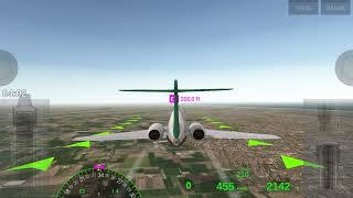 Boeing 717 / cabin smoke/ emergency landing / Airline Commander / simulation / License C/ gameplay