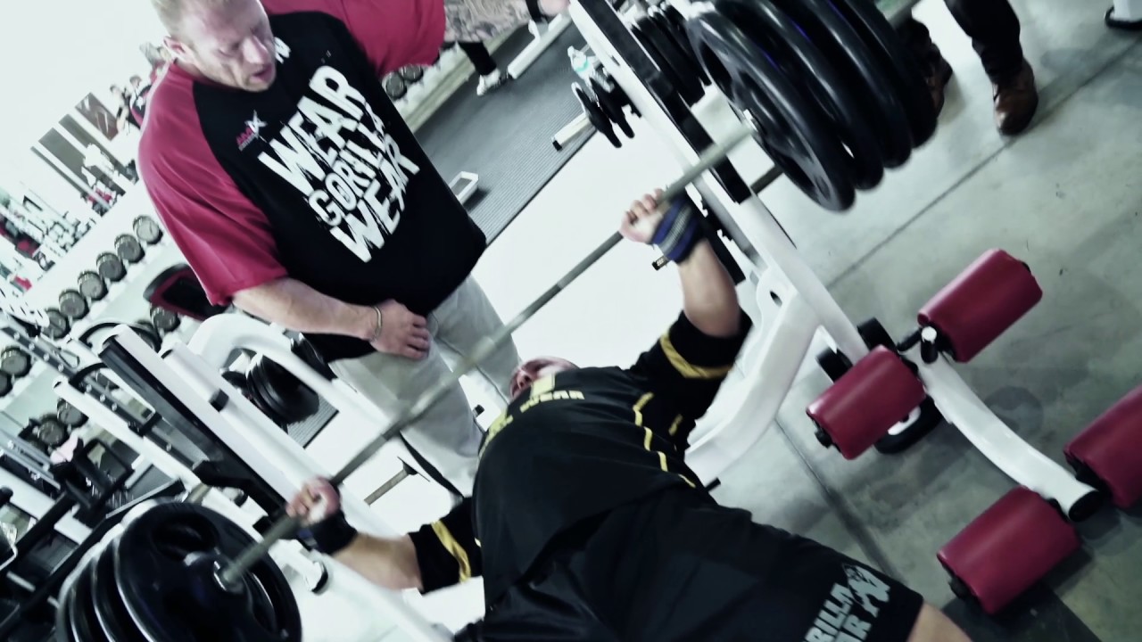 BENCH PRESS 180kg 12rep B/W 97KG