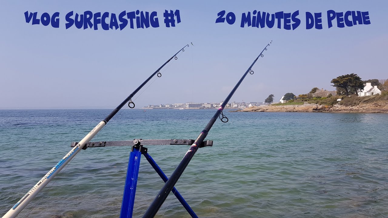 VLOG : SURFCASTING #1 / VIS 20MIN DE PECHE AVEC MOI /