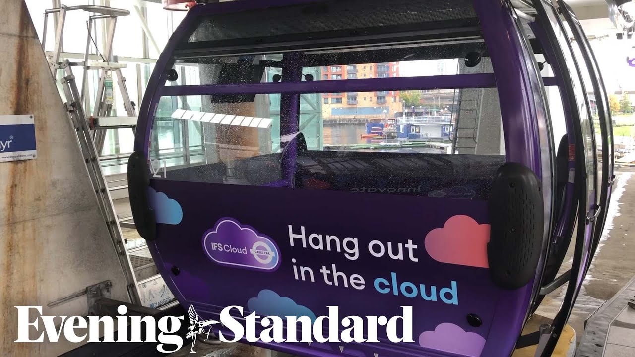 Cloudbusting: London cable cars get new makeover