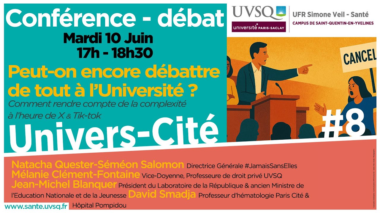Peut-on encore débattre de tout à l'Université ? - Univers-Cité #8