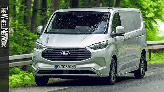 2024 Ford Transit Custom Limited MultiCab L2H1 PHEV | Moondust Silver | Driving, Interior, Exterior