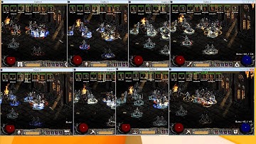 [Diablo2   Classic] Diablo run using 8 D2NT Bots.