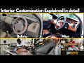 Complete interior modification  exterior restoration of an old car  brotomotiv