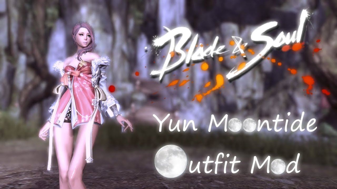 Blade Soul Moontide Yun Outfit Mod By Blade And Soul Skin Mod - creationyou sexy roblox avatars transparent png download