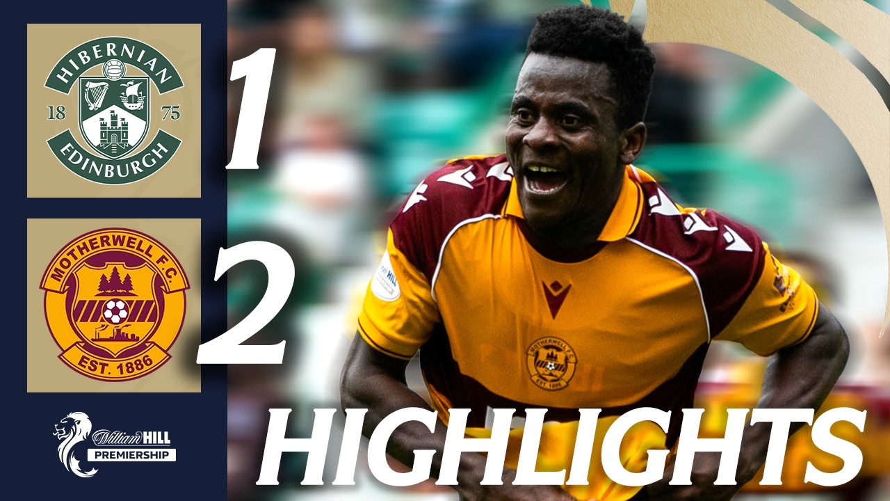 Hibernian 1–2 Motherwell full highlights