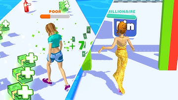 Run Rich 3D Android / iOS Gameplay ( Level 1 - 5 )