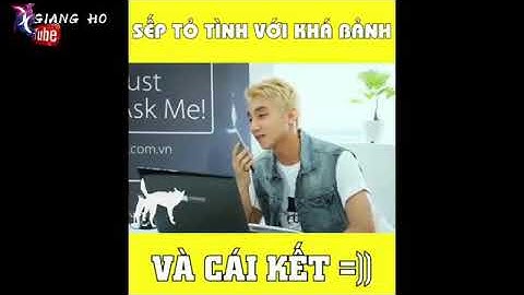 Sơn Tùng tỏ tình với Khá Bảnh và cái kết :))))