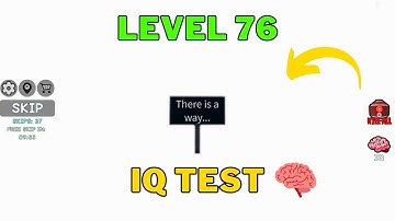 How To Solve Roblox IQ Test Level 76 | IQ Test 🧠 Guide