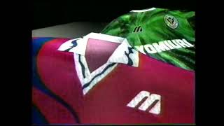 ミズノ Jリーグ公式ユニフォーム 懐かCM 1994年8月 J.LEAGUE