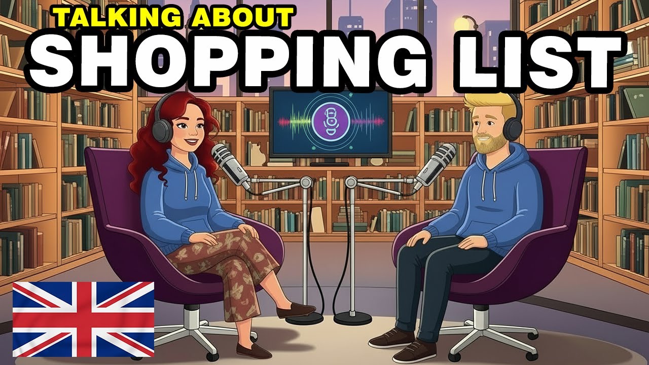 Практика разговорного английского | Список покупок и словарный запас, связанный с продуктами