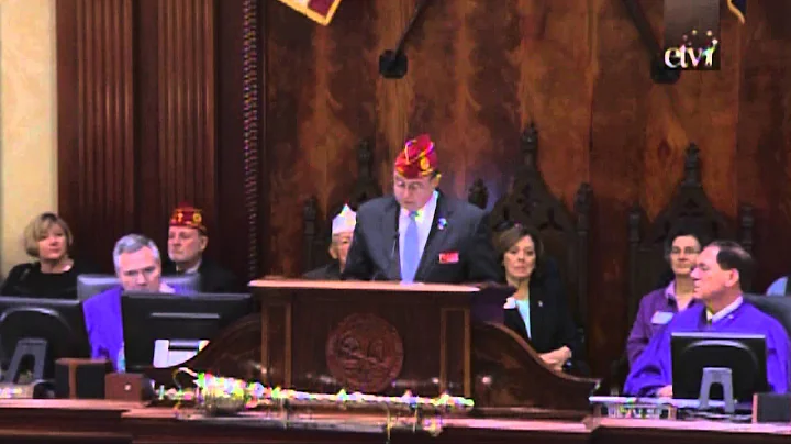 Dellinger addresses South Carolina Legislature