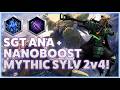 Ana Nanoboost - SGT ANA + NANOBOOST MYTHIC SYLV 2v4! - Grandmaster Storm League