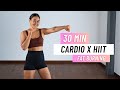 30 MIN FULL BODY CARDIO HIIT Workout - Fat Burning, No Equipment,  Home Workout