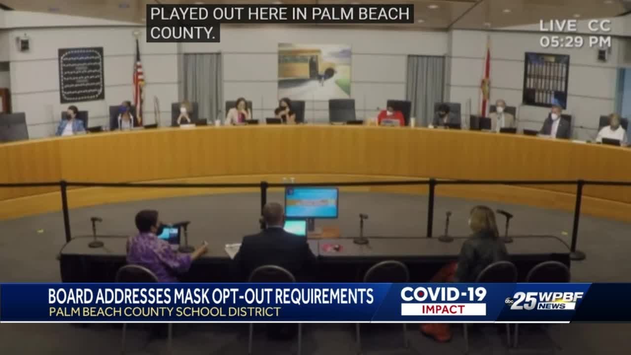 Palm Beach Co. school board details when parents can opt-out of the ...