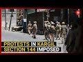 Protest in ladakhs kargil section 144 imposed