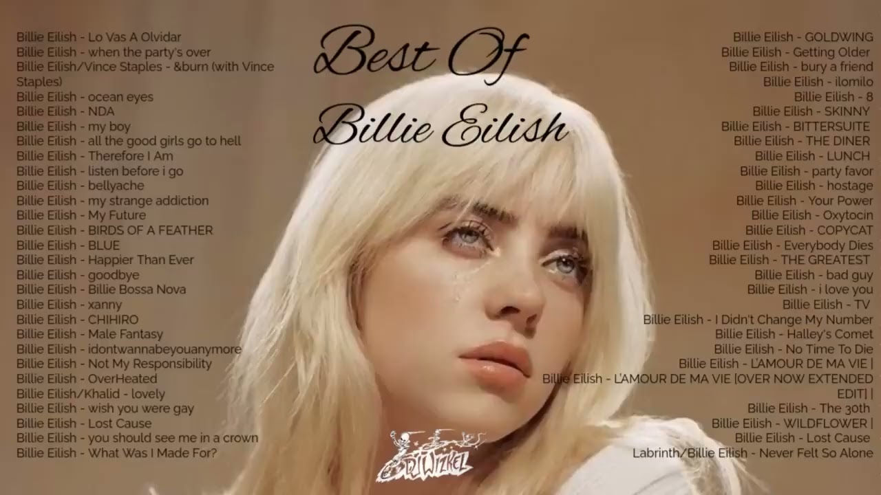 Billie Eilish Great hits Playlist 2025 