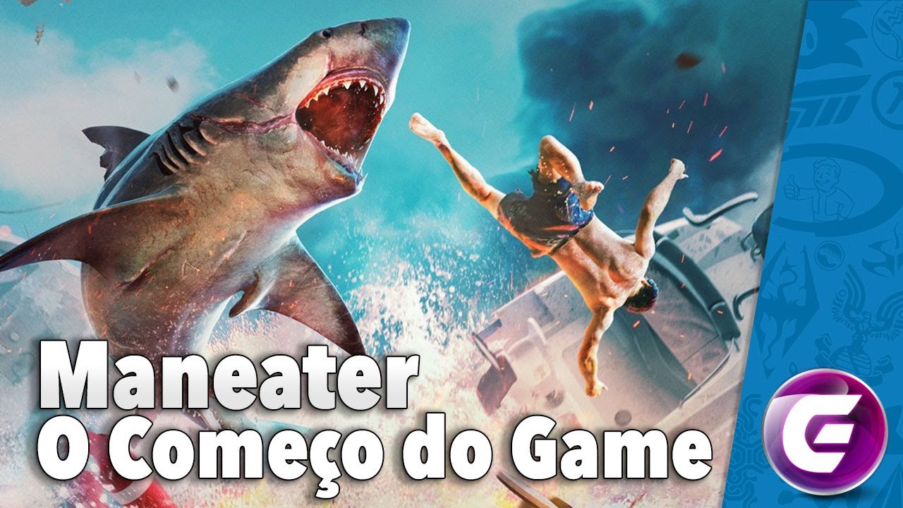 O jogo é VIOLENTO mas é LOUCO | MANEATER | Começando o Game pt-BR - Dublado e Legendado
