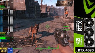 Fallout 4 Next Gen Update and HD Texture Pack, Ultra Settings 4K | RTX 4090 | i9 14900KS