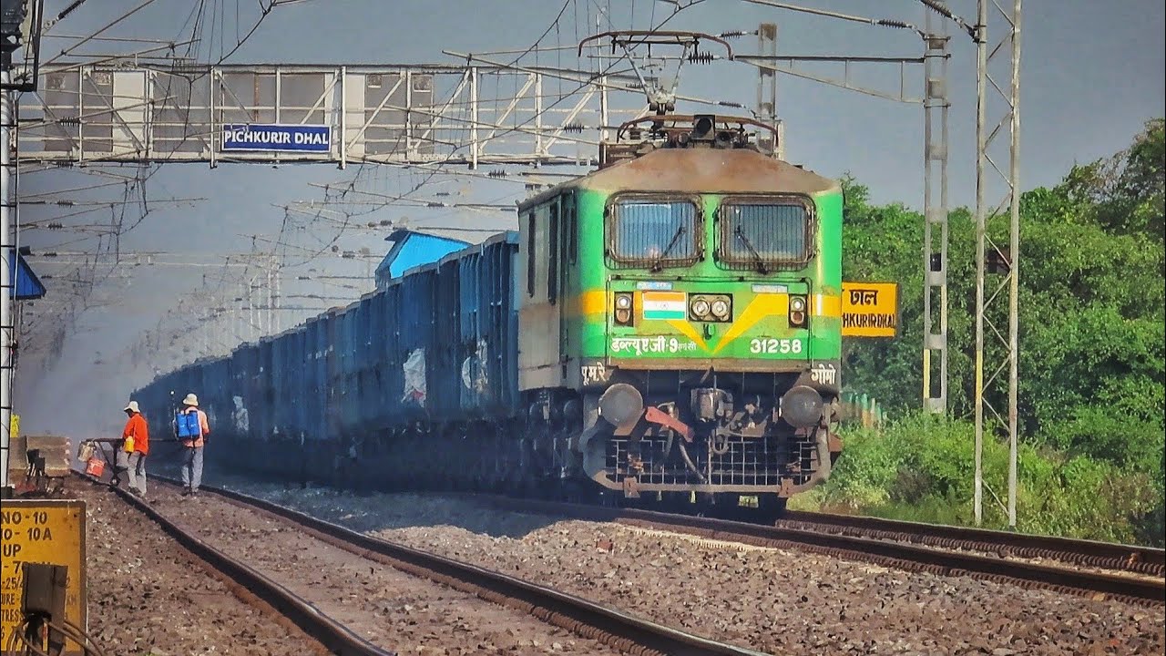 Superfast WAG-9 Attack | High Speed GMO WAG9 Haluing Loaded BOXN WAGON FREIGHT | Aggressive Skipping