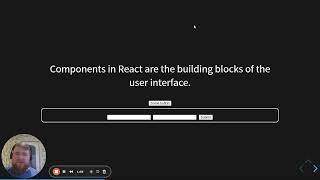 Presentation Assignment Overview. React components. JavaScript/Front-end 2023Q4