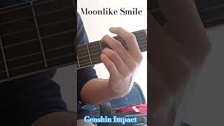 Moonlike Smile ost from Genshin Impact guitar cover