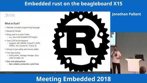 Embedded rust on the beagleboard X15 - Jonathan Pallant