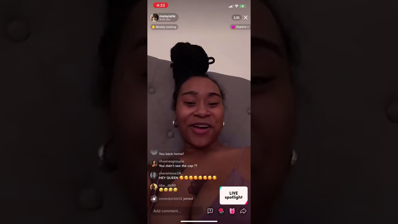 Malayiahk explains why she stayed in memphis with her internet boo 👀 - YouTube