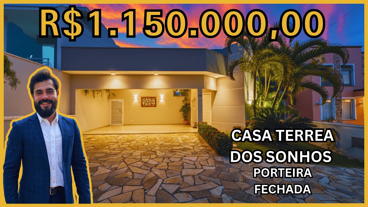 CASA TÉRREA DOS SONHOS EM CERQUILHO-SP