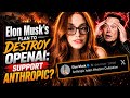 Elon Musk’s Secret Plan To Destroy OpenAI? Why He Suddenly Started Supporting Anthropic