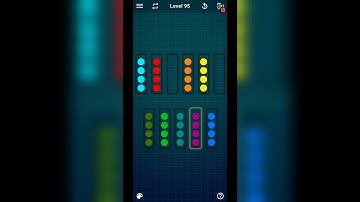 Ball Sort Puzzle Level 95 Solved