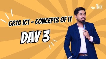 GCE OL GR10 ICT - Concepts of ICT - Day 3 - CPU - RIYAS RUSHARD