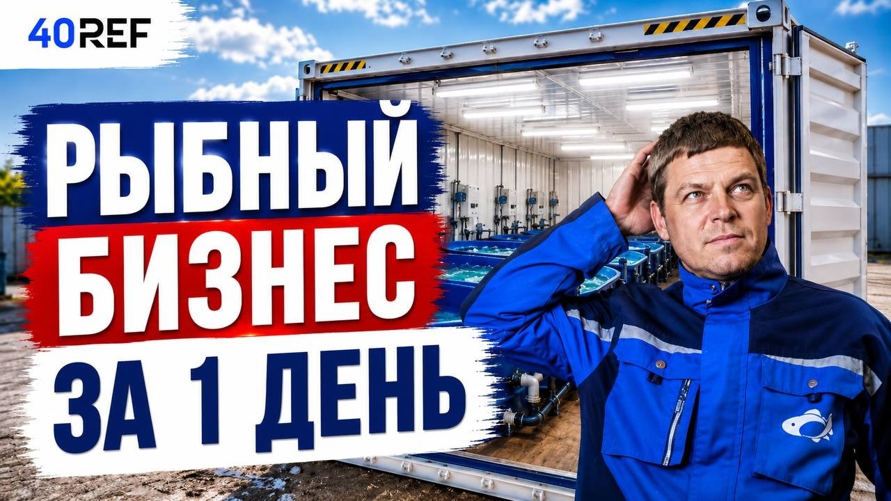 УЗВ в контейнере! Готовое решение, чтобы начать бизнес … — Transcript