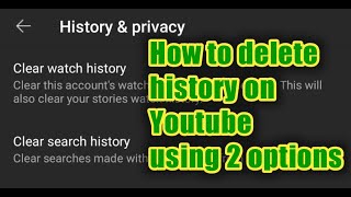 HOW TO DELETE HISTORY ON YOUTUBE USING 2 OPTIONS | TUTORIAL VAULT screenshot 2