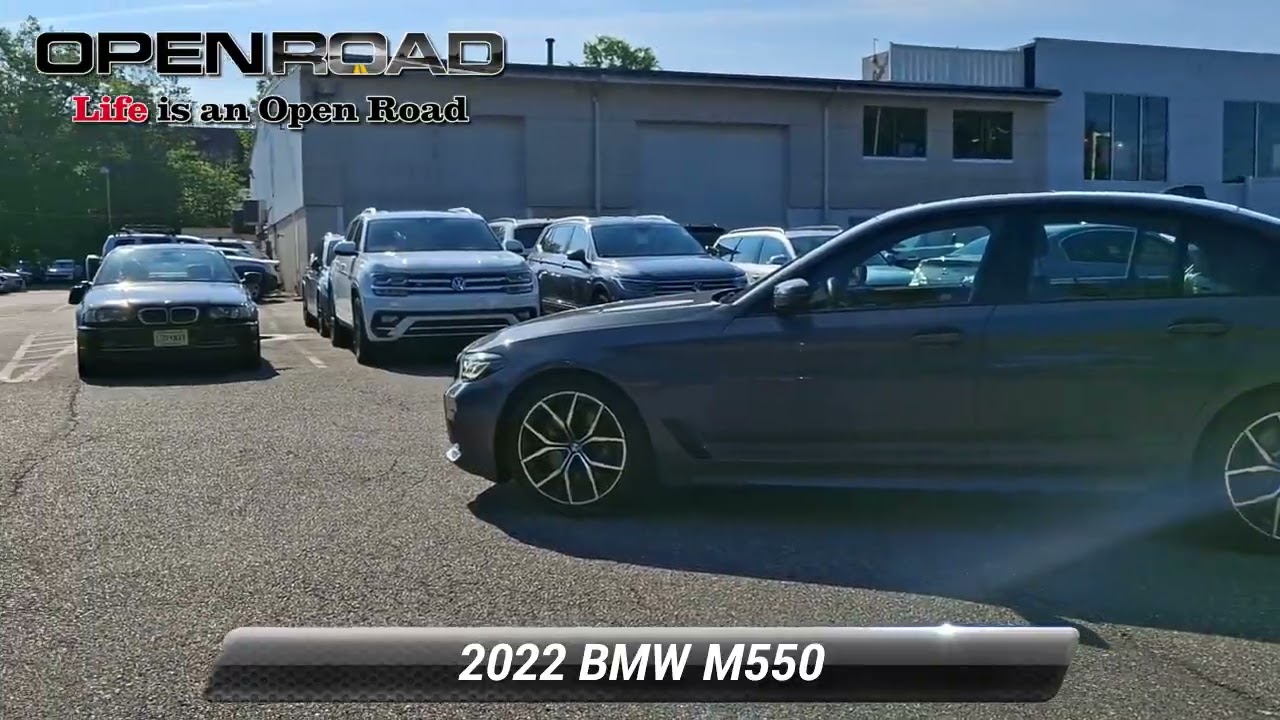 Used 2022 BMW M550 i xDrive, Bridgewater, NJ IP9757