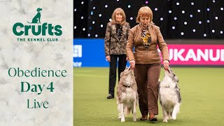 Obedience Day 4 LIVE | Bitch Obedience Championship | Crufts 2024
