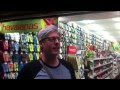 Matt Maher looking for flip flops in Rio de Janiero