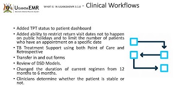 UgandaEMR Technical Webinars on 3.1.0 & Patient Transfers