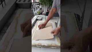 Kertas daur ulang coklat A4. #recycledpaper #kertasdaurulang #wastepaper #kertasbekas #kertas