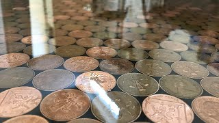 Building a epoxy penny table