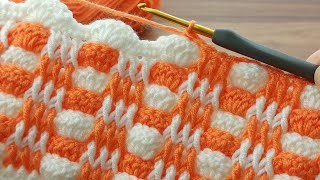 Fantastic two color  * Super Easy  Crochet Baby Blanket For Beginners@dodunghanamde25273