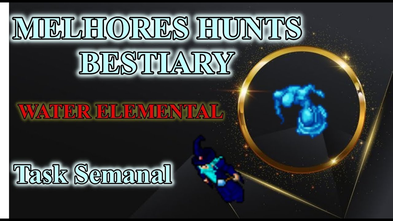 TIBIA HUNT WATER ELEMENTAL FOLDA | FREE ACCOUNT GUIDE - YouTube