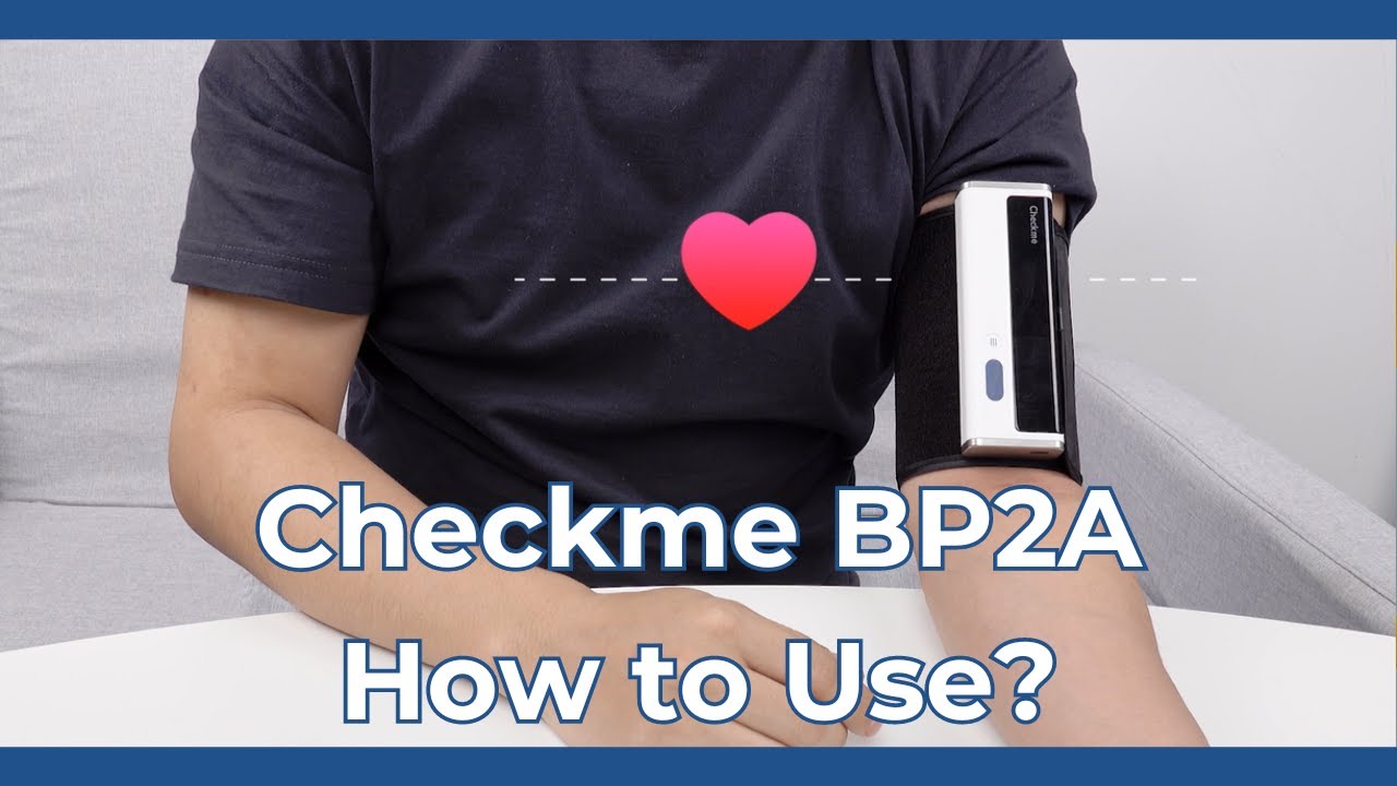 Digital Blood Pressure Monitor - Checkme