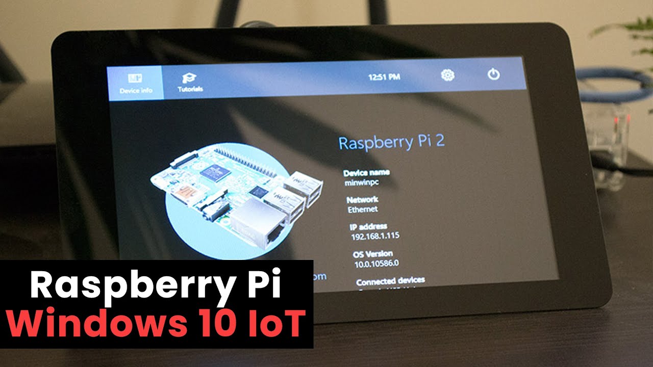 installing windows 10 iot on raspberry pi 3