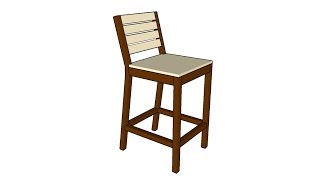http://www.howtospecialist.com/finishes/furniture/bar-stool-plans/ SUBSCRIBE for a new DIY video almost every single day! If you 