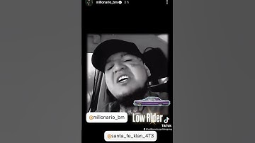 Thumbnail of Millonario Ft. Santa Fe Klan - Low Rider (Adelanto)
