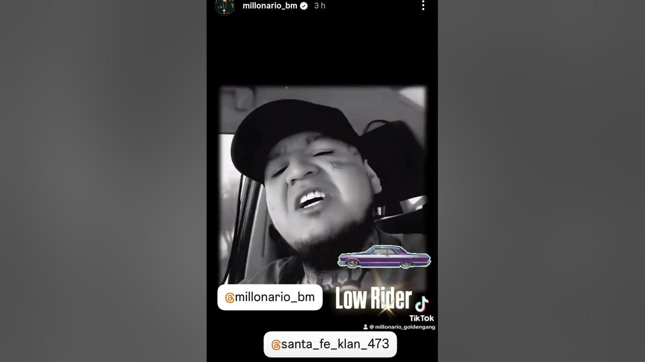 Millonario Ft. Santa Fe Klan - Low Rider (Adelanto)