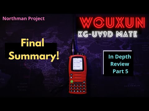 Review Summary, Wouxun KG-UV9D Mate - YouTube